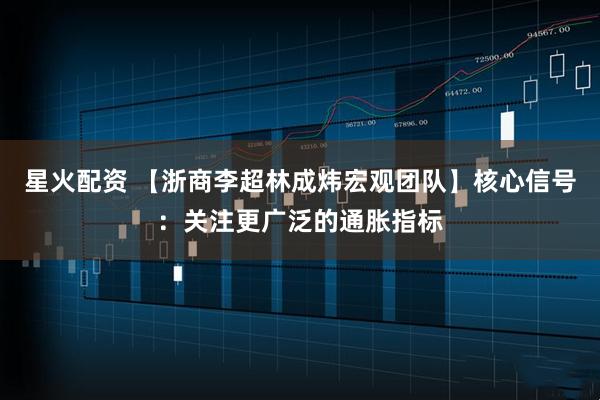星火配资 【浙商李超林成炜宏观团队】核心信号：关注更广泛的通胀指标